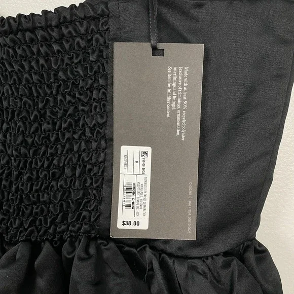 Future‎ Collective Sweetheart Bubble Satin Midi Dress Bustier Elegant Size S - Picture 8 of 12